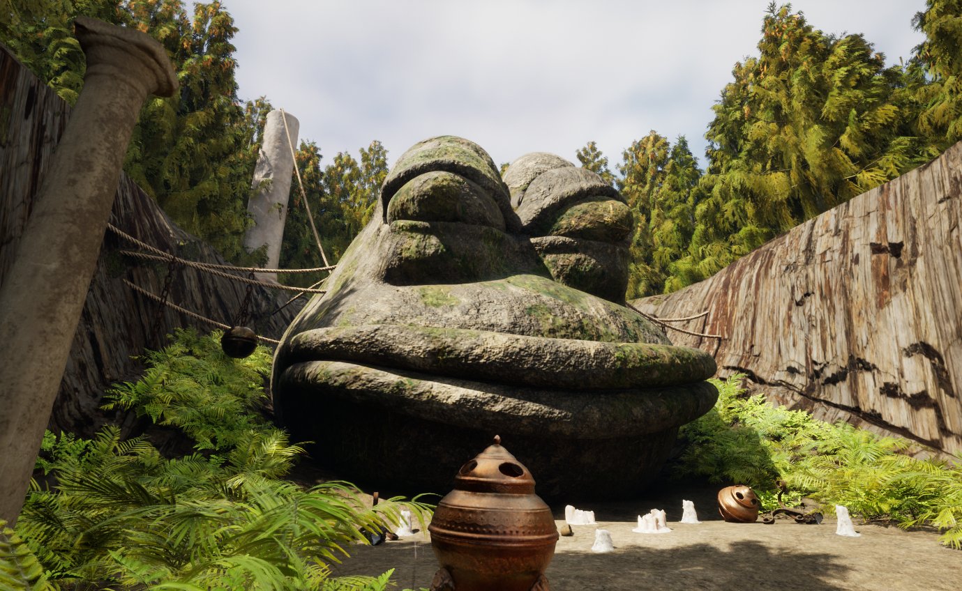 Pepe Shrine VR Sculpt 03