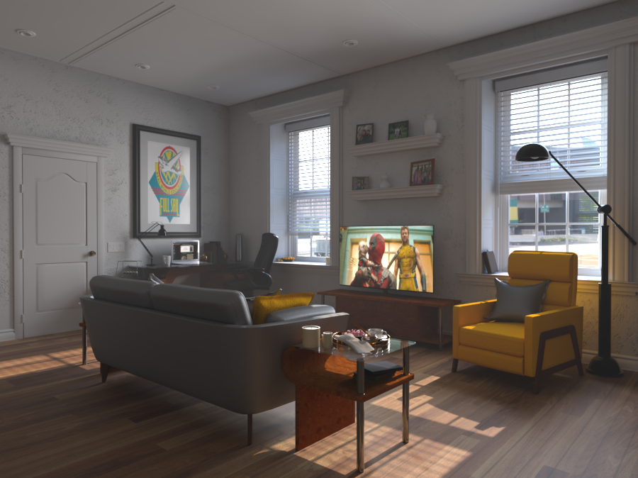 Living Room Render