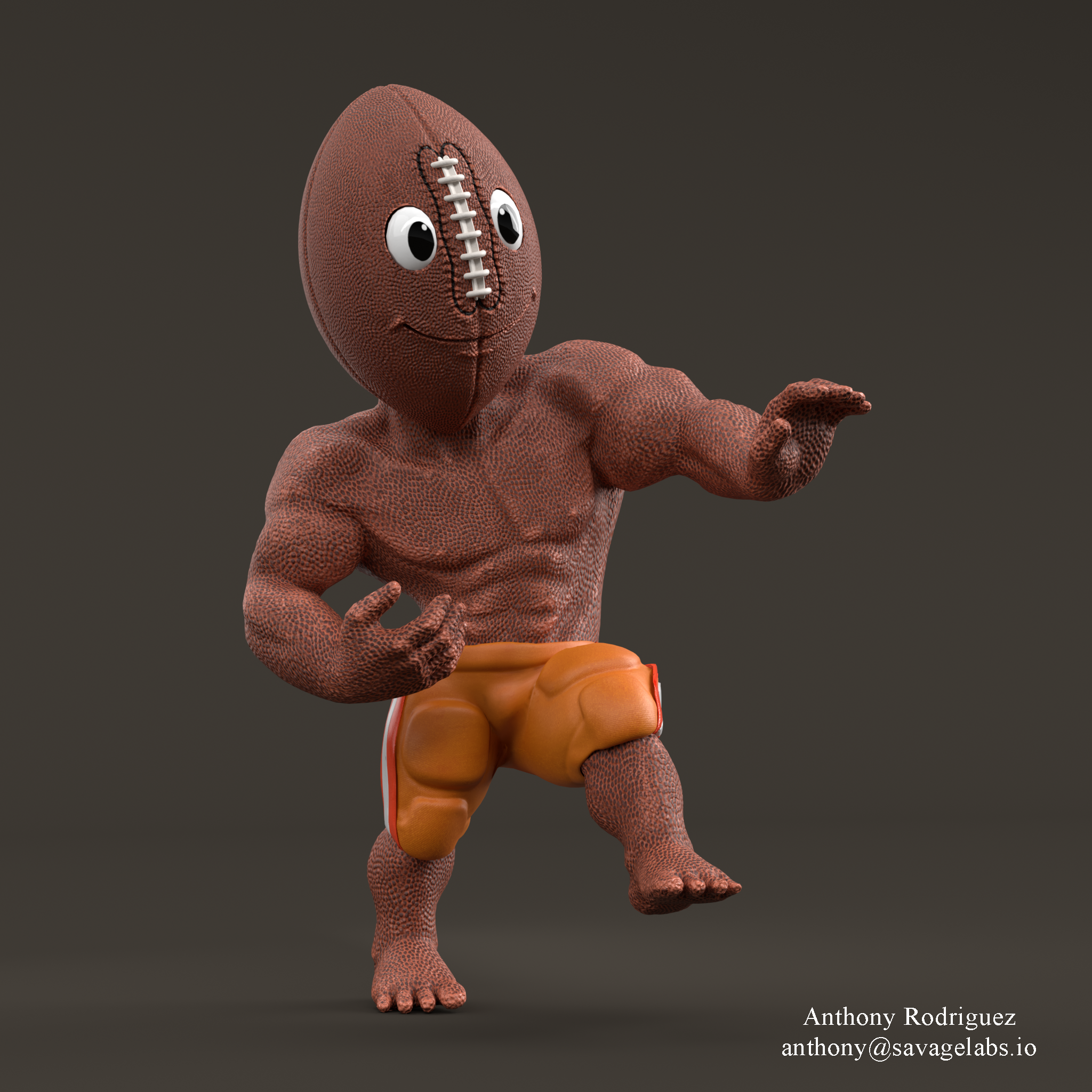 Gridiron Beauty Render