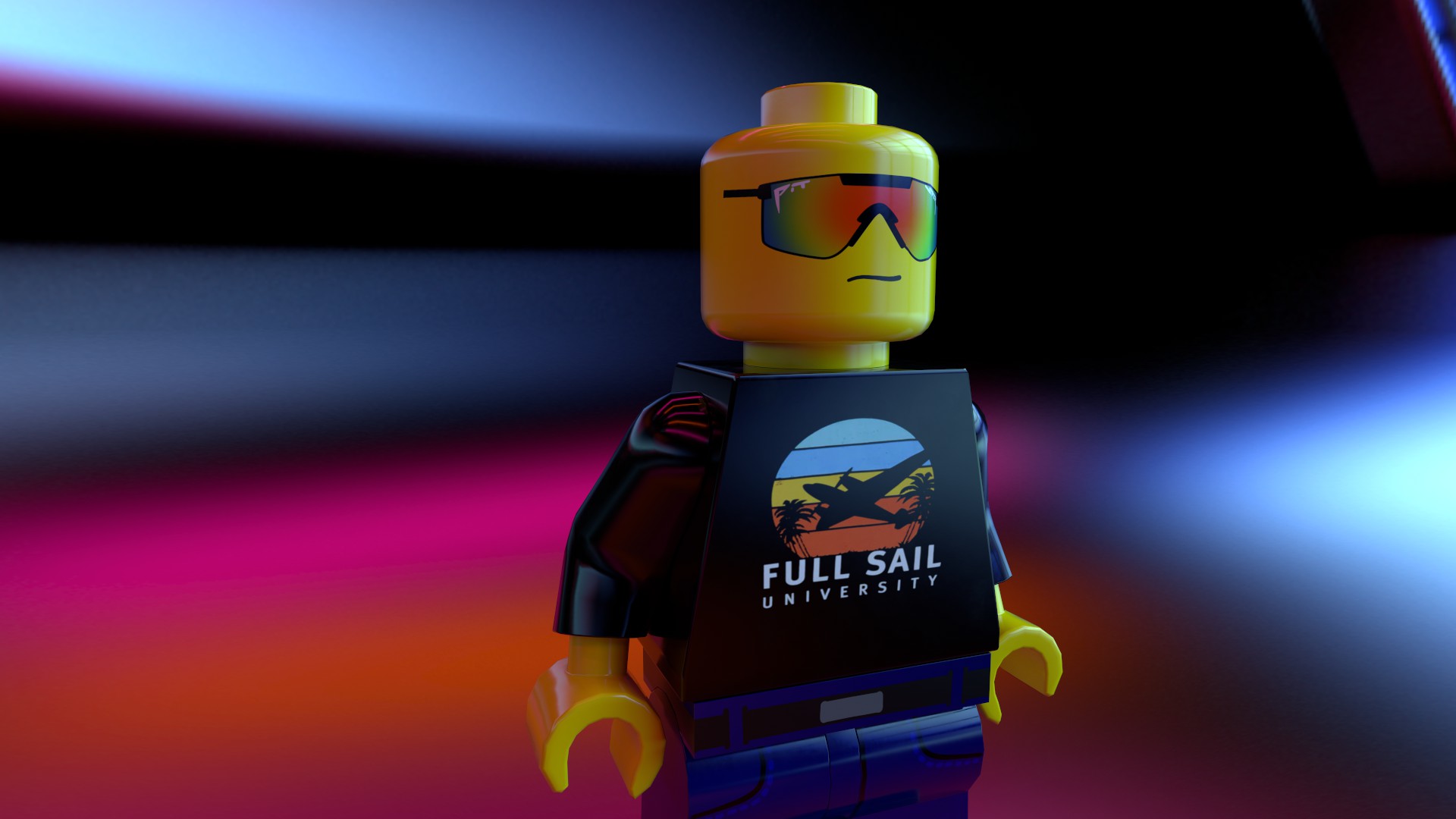 Lego Man Render 5