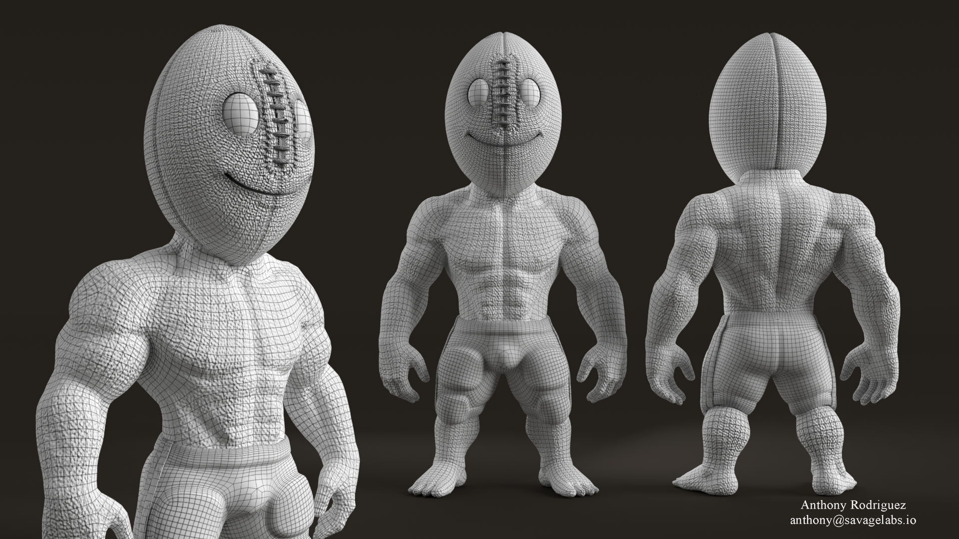 Gridiron Wireframe
